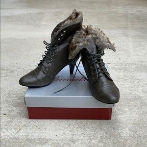 Breckelles fur lined bootie